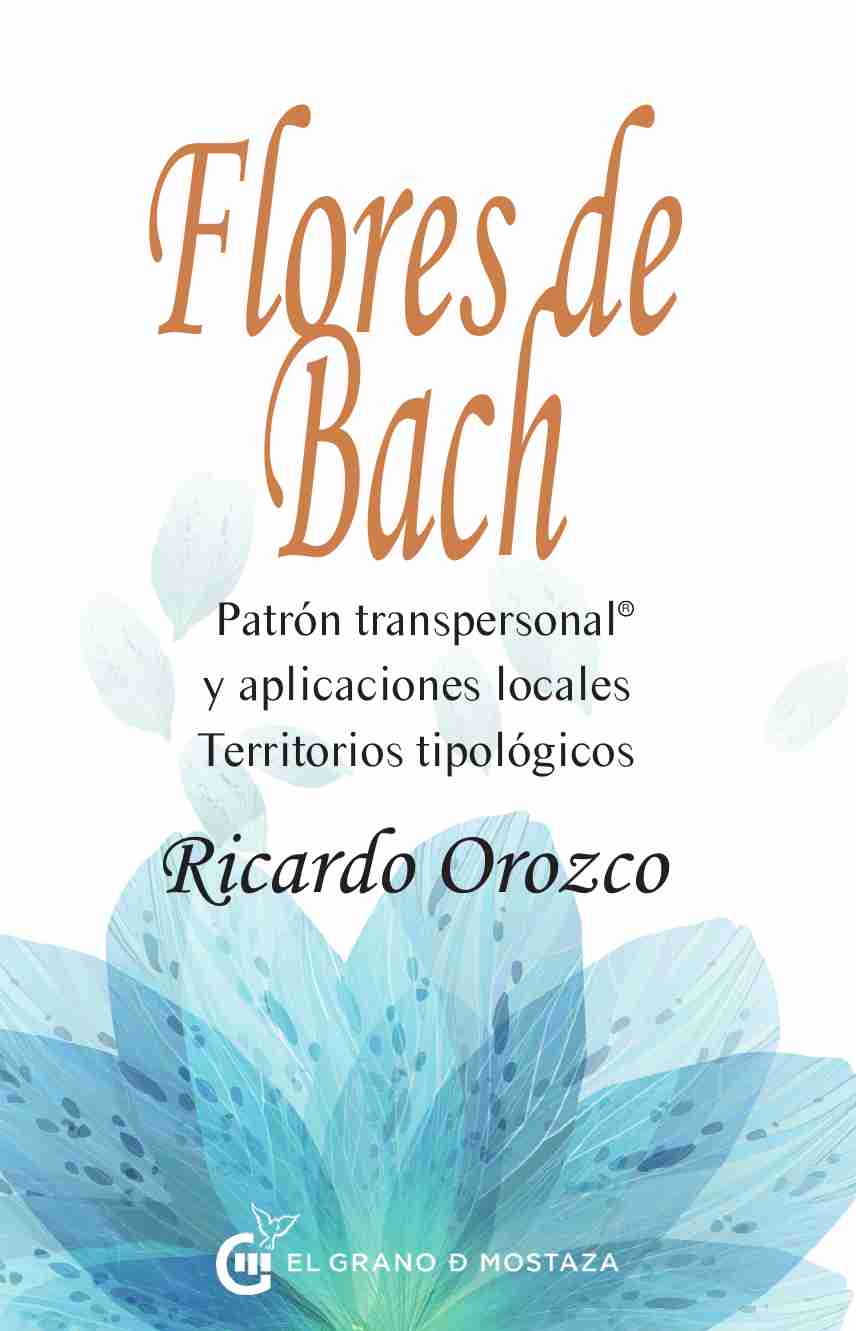 Flores de Bach patrón transpersonal portada